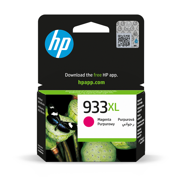 HP 933XL High Yield Magenta Original Ink Cartridge CN055-80048 CN055AE