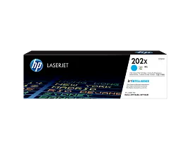 HP 202X High Yield Cyan Original LaserJet Toner Cartridge, CF501X