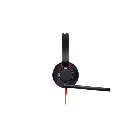 HP 8X230A6 Poly Blackwire 5210 monaurális USB-C headset + 3,5 mm-es csatlakozó + USB-C–USB-A-adapter (csomagban)