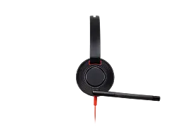 Poly Blackwire 5210 Monaural USB-C Headset +3.5mm Plug +USB-C/A Adapter