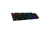 HP 519P1AA HyperX billentyűk, teljes billentyűkészlet – PBT (fekete) USA kiosztás