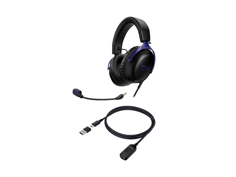 HyperX Cloud III - Gaming Headset (Black/Blue) | HP® Africa