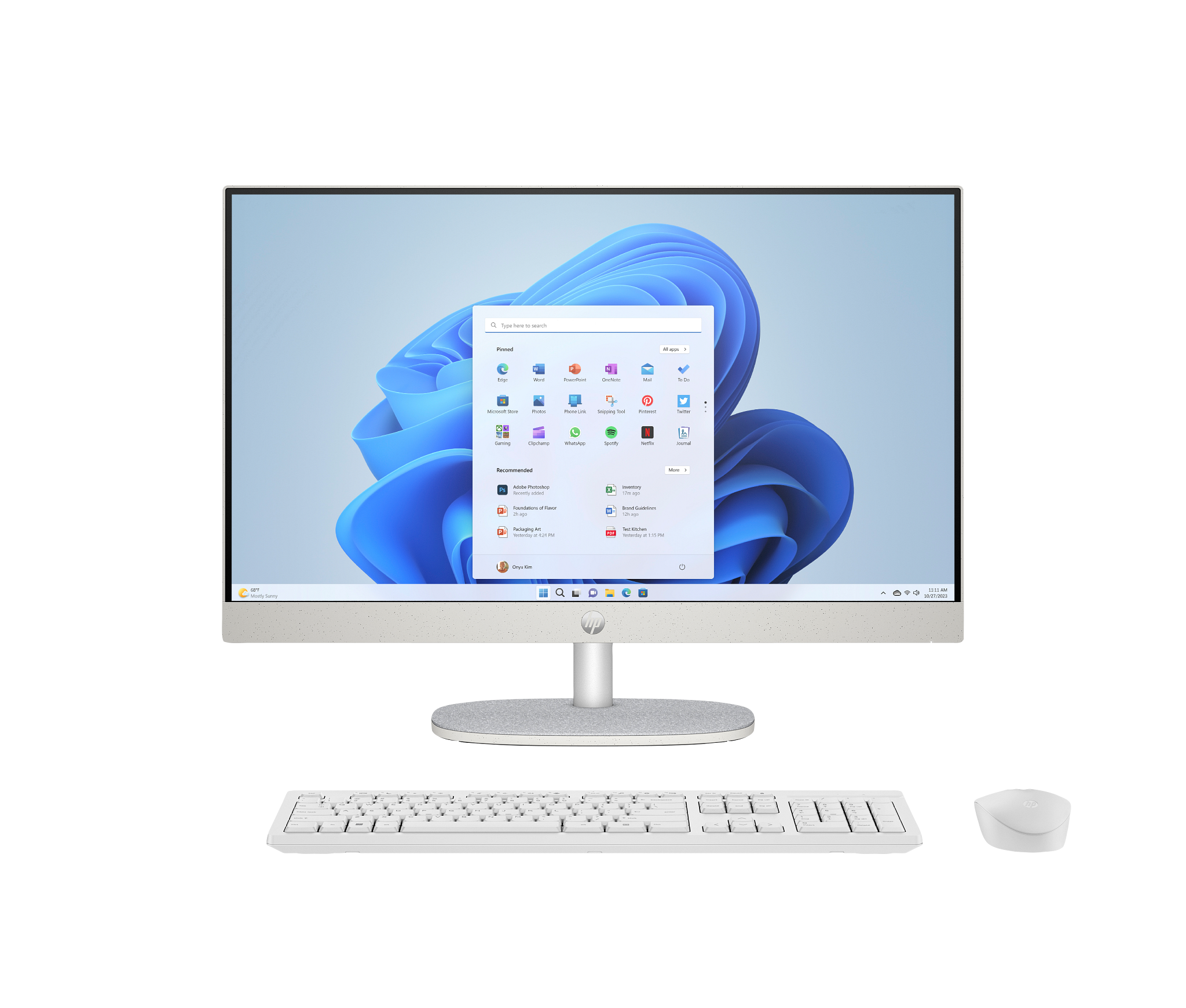 HP 23.8 inch All-in-One 24-cr0485in PC