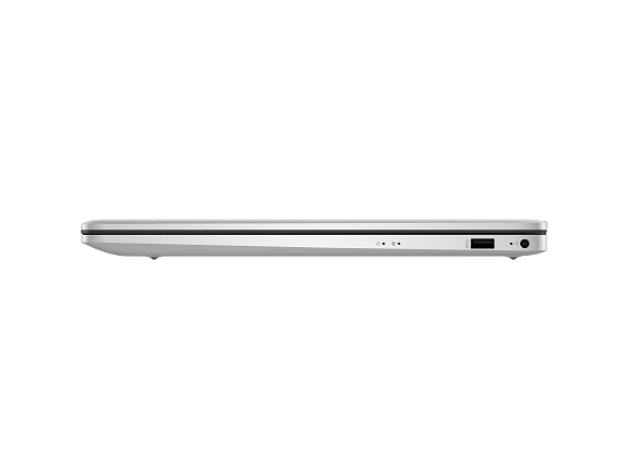 HP Laptop AI 17-cn5037nr 17.3",&nbsp;Windows 11 Home in S mode, &nbsp;Intel&reg; Core&trade; Ultra 7,&nbsp;16GB RAM,&nbsp;256GB SSD,&nbsp;FHD,&nbsp;Natural silver - Left profile closed