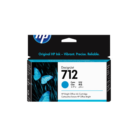 HP 3ED67A 712 29 ml-es ciánkék DesignJet tintapatron T250 T630 T650 Studio 24