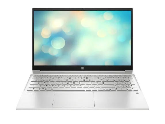 HP Home Laptop PCs, HP Pavilion Laptop 15-eh3047nr, Windows 11 Home, 15.6", AMD Ryzen™ 7, 16GB RAM, 512GB SSD, FHD, Natural silver