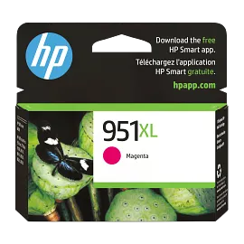 HP 951XL High Yield Magenta Original Ink Cartridge, CN047AN#140