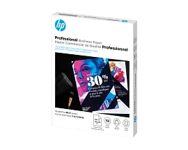 HP Professional Business Paper, Glossy, 48 lb, 8.5 x 11 in. (216 x 279 mm), 150 sheets Q1987A