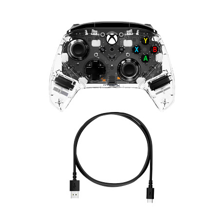 HP 7D6H2AA HyperX Clutch Gladiate – vezetékes RGB gamer kontroller – Xbox