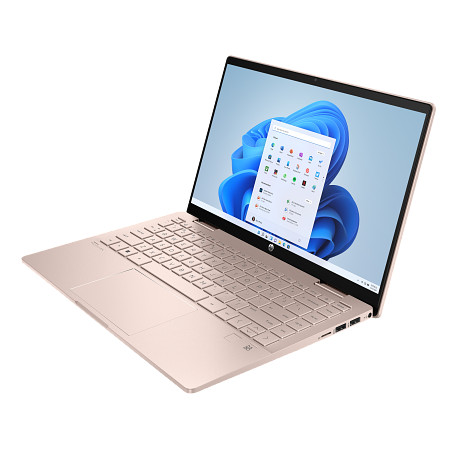 HP Pavilion x360 14-ek1006nh AY7D6EA 14" Touch CI5/1335U 16GB 512GB W11H Pale Rose Gold 2-in-1 Laptop / Notebook