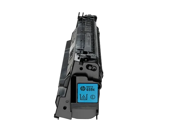 Series 1 of 2 HP Laser Toner Cartridges and Kits, HP 659X High Yield Cyan Original LaserJet Toner Cartridge, W2011X