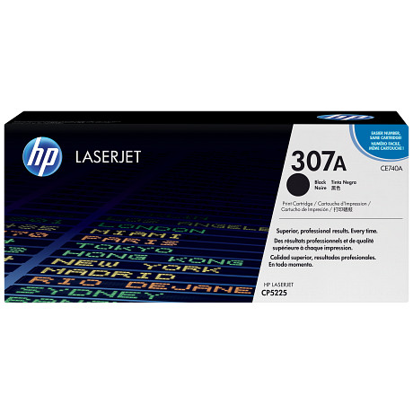 HP 307A CE740A No 307A Color Laserjet CP5225 fekete toner / festékkazetta 7000 oldal
