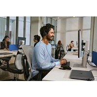 HP C01B6AA Poly Mission 425 Stereo USB Wired Headset