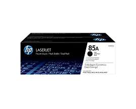 HP 85A 2-pack Black Original LaserJet Toner Cartridges