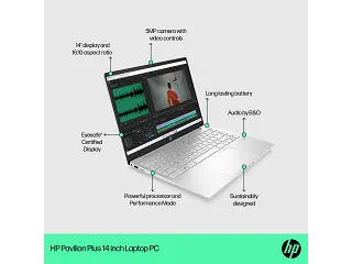 HP Pavilion Plus Laptop 14t-eh100, 14