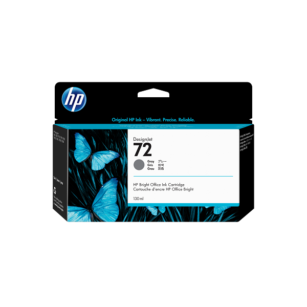 HP 72 130-ml Gray DesignJet Ink Cartridge