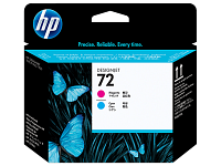 HP 72 Magenta and Cyan DesignJet Printhead