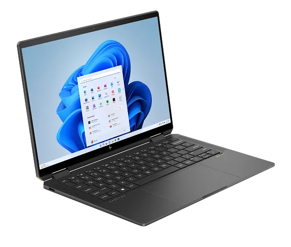 Series 8 of 9 HP Home Laptop PCs, HP Spectre x360 2-in-1 Laptop 14, Windows 11 Home, 14", Touch screen, Intel® Core™ Ultra 7, 16GB RAM, 1TB SSD, 3K, Nightfall black