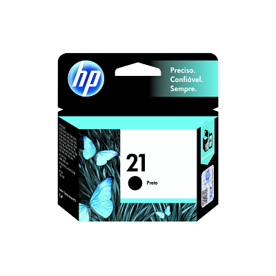 HP 21 Original Ink Cartridge - Single Pack - Inkjet - 150 Pages - Black - 1 Each