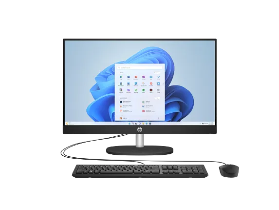 HP Home Desktop PCs, HP 23.8 inch All-in-One 24-cr1085t PC, 23.8", Windows 11 Home, Intel® Core™ Ultra 7, 16GB RAM, 1TB SSD