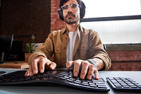 HP 965 Ergonomic Wireless Keyboard