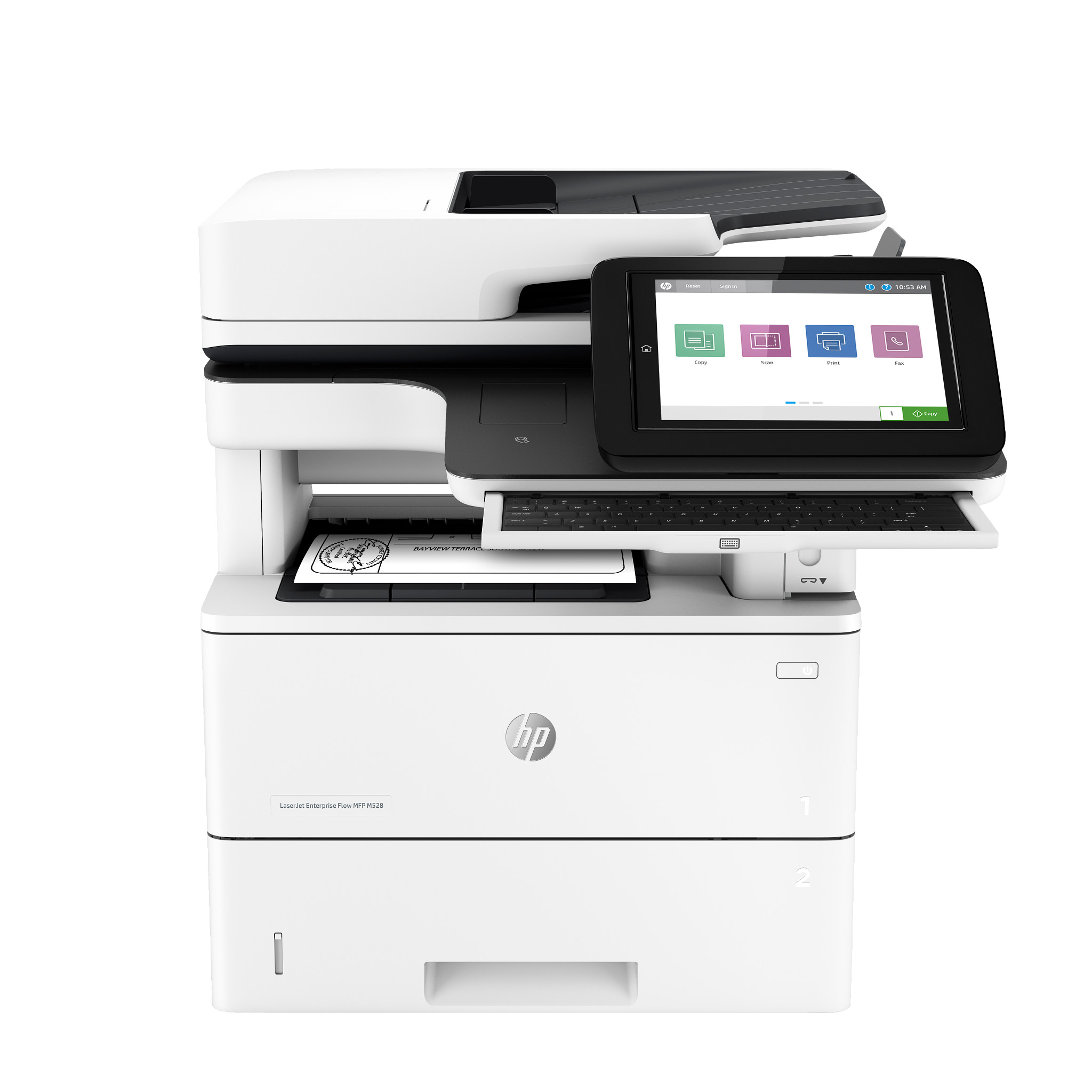HP LaserJet Enterprise Flow MFP M528c