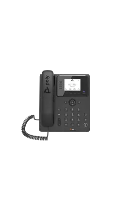 Poly CCX 350 Business Media Phone for Microsoft Teams and PoE-enabled