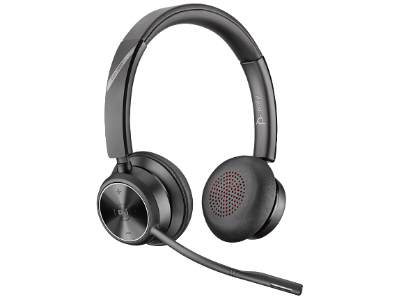 Photos - Headphones Poly Savi Savi 7320 UC Stereo Microsoft Teams Certified DECT 1920-1930 MHz Headset 8L559AA#ABA