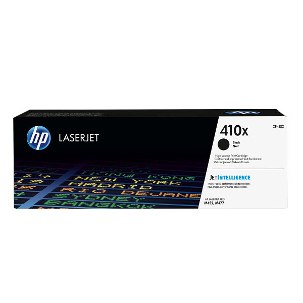 HP LaserJet 410X Black Print Cartridge EMEA, center facing
