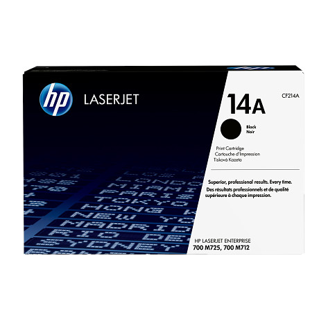HP 14A CF214A fekete toner / festékkazetta LaserJet 700 M712 M725 nyomtatókhoz (10000 old.)