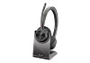 HP 77Z00AA Poly Voyager 4320 headset Microsoft Teams-tanúsítvánnyal + BT700 hardverkulcs + töltőállvány