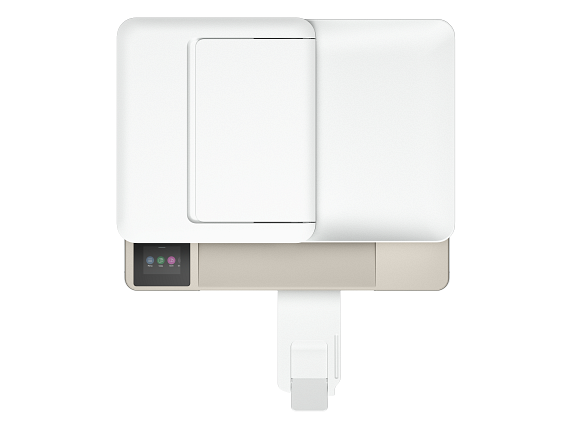 HP Envy 6555 All-in-One Printer with 3 months free Instant Ink, AI-capable - Top view closed