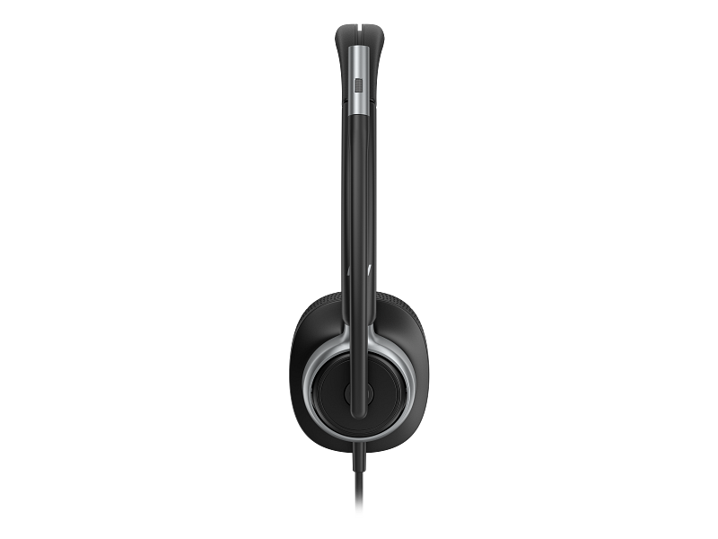 HP Poly Mission 625 USB Headset Stereo Catalog Transparent Boom Up Right Profile