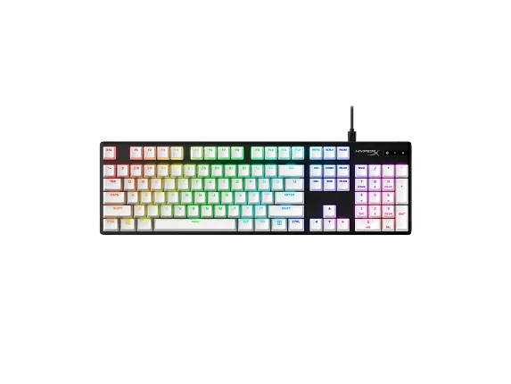 HyperX Keyboard Accessories, HyperX Full key Set Keycaps - PBT (White)