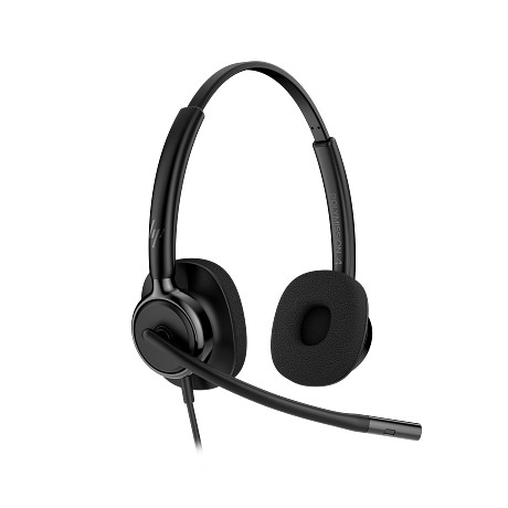 HP C01B3AA Poly Mission 425 Stereo USB Wired Headset Classic