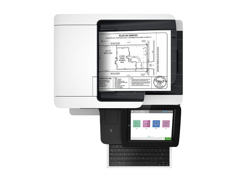 HP LaserJet Enterprise Flow MFP M528z