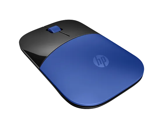 Series 3 of 7 Mice/Pens/Other Pointing Devices, HP Z3700 Dragonfly Blue Wireless Mouse G2