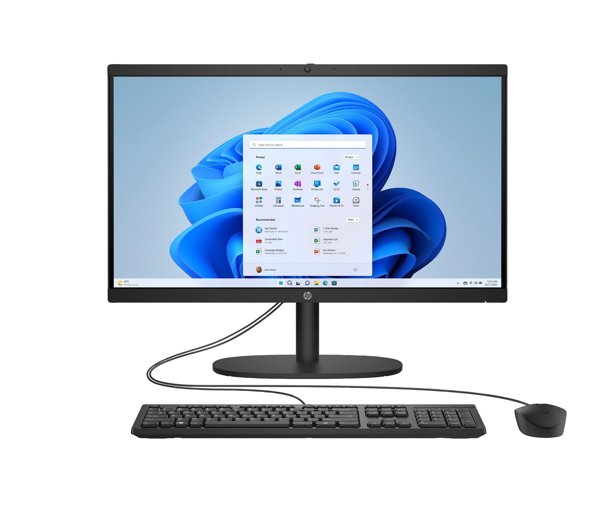 HP All-in-One Desktop 22-dg0020