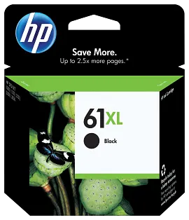 HP 61XL Black Original Ink Cartridge, C0PA4AN