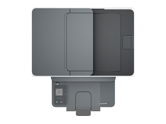 HP LaserJet MFP M235sdw Printer - Top view closed