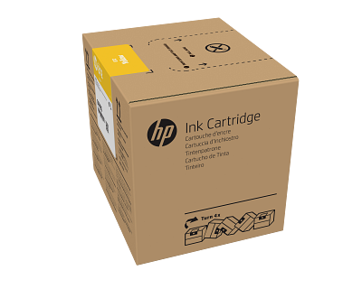 HP 872 3-liter Yellow Latex Ink Cartridge