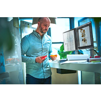 HP 3Z726AA 975 két üzemmódú (2xBluetooth®, vagy 2.4GHz USB-A dongle) vezeték nélküli billentyűzet - 3 eszközhöz csatlakoztatható!