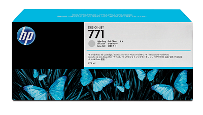 HP 771 775-ml Light Gray DesignJet Ink Cartridge