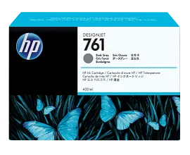 HP 761 400-ml Dark Gray DesignJet Ink Cartridge, CM996A