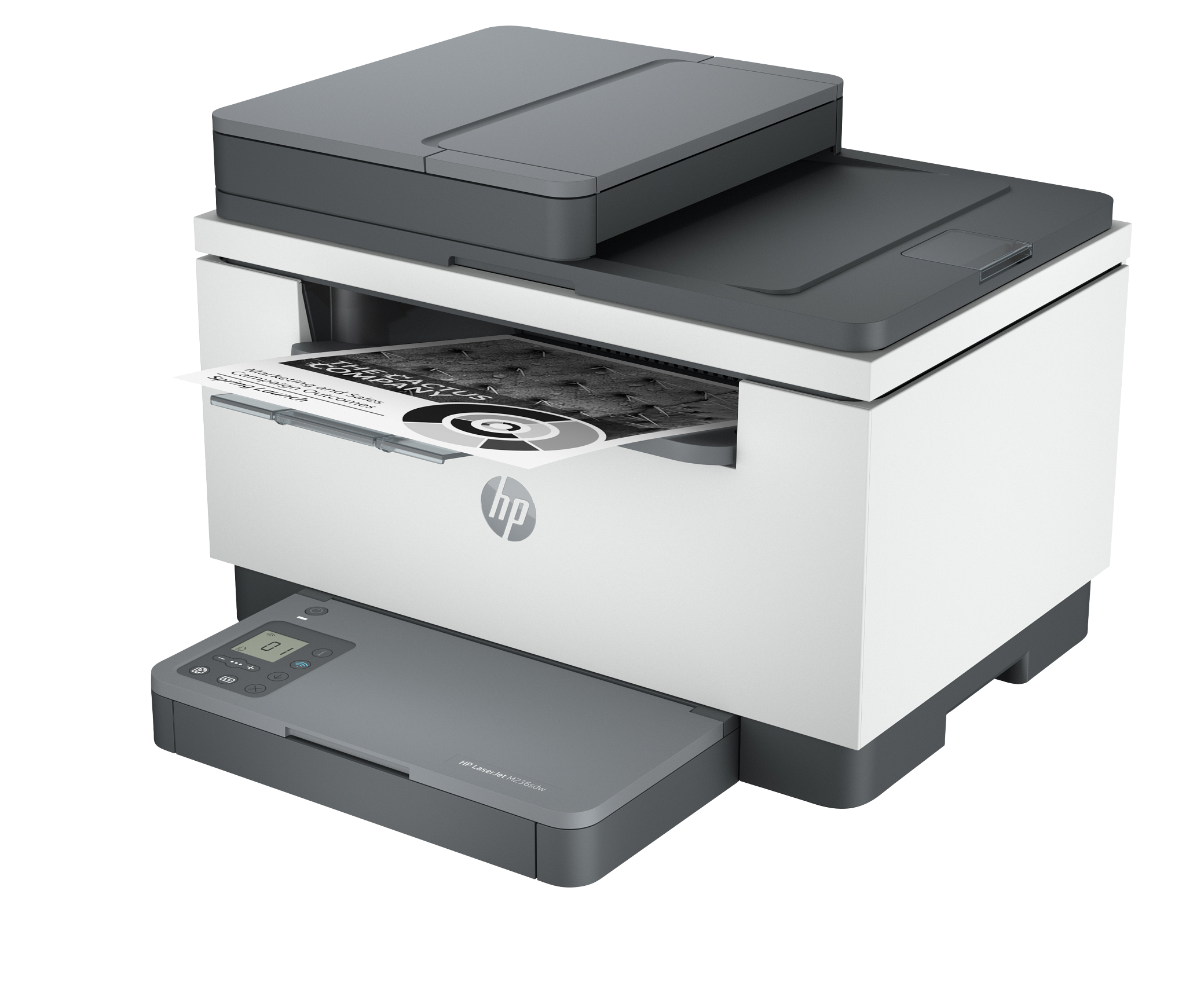 HP LaserJet MFP M236sdw Light Basalt left facing