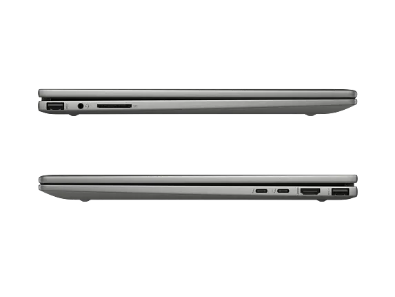 Series 2 of 8 HP Home Laptop PCs, HP Envy x360 2-in-1 Laptop 15, Windows 11 Home, 15.6", Touch screen, Intel® Core™ Ultra 7, 16GB RAM, 1TB SSD, FHD, Mineral silver
