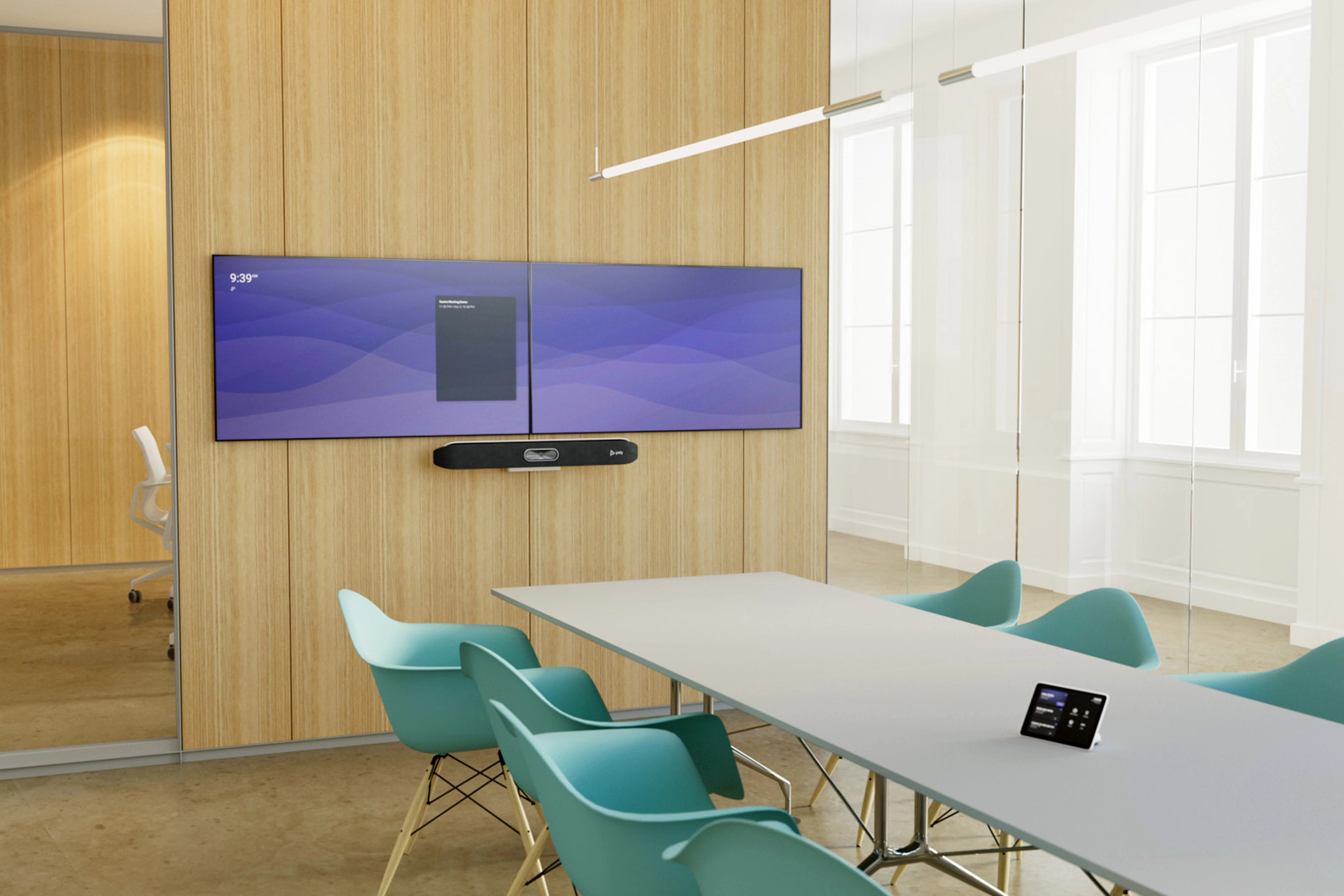 Poly Studio X50 All-In-One Video Bar with TC8 Controller Kit | HP