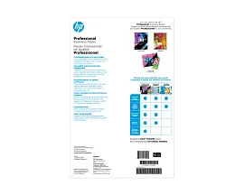 HP Professional Business Paper, Glossy, 48 lb, 11 x 17 in. (279 x 432 mm), 150 sheets CG932A