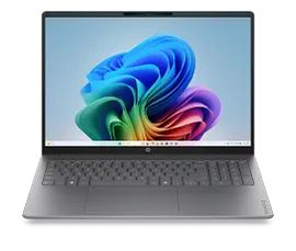 HP OmniBook 5 Laptop Next Gen AI 16, Windows 11 Home, 16", Intel® Core™ Ultra 5, 16GB RAM, 512GB SSD, 2K, Meteor silver