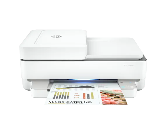Inkjet All-in-One Printers, HP ENVY 6455e All-in-One Certified Refurbished Printer  w/ bonus 6 months Instant Ink through HP+